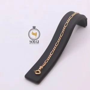 دستبند مدل فیگارو کد 019