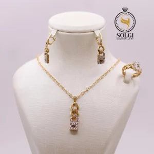 نیم ست مدل قفل کارتیر کد 003