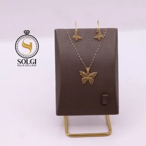 نیم ست مدل پروانه کد 008