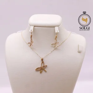 نیم ست مدل پروانه کد 002